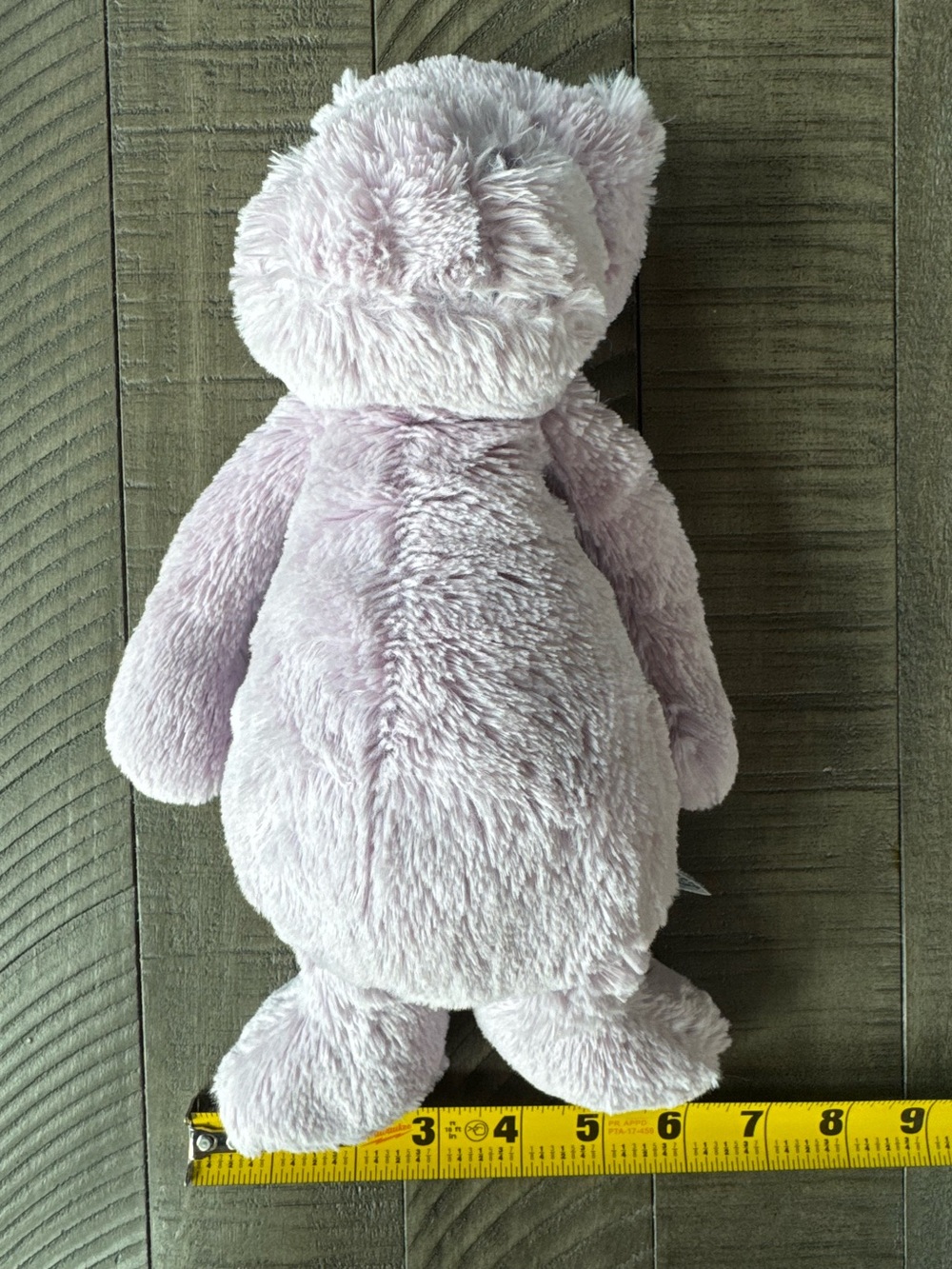 Jellycat Bashful Lilac Hippo 12” Plush Toy - Picture 11 of 12